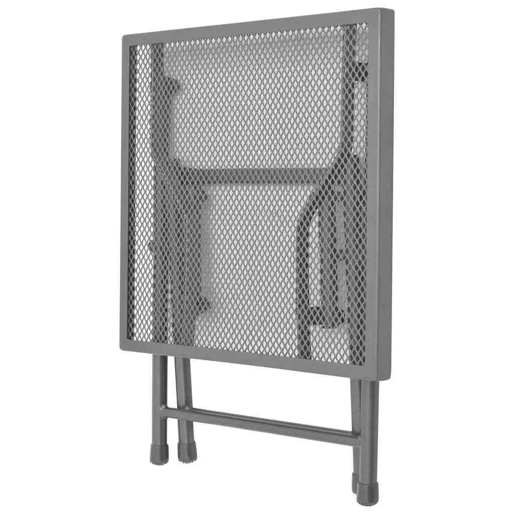 2-Piece Sun Lounger Set with Folding Table