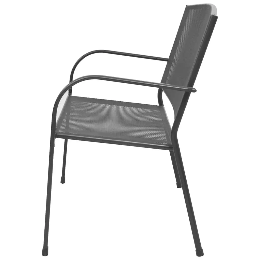 Garden Bench Steel 108cm Mesh Anthracite