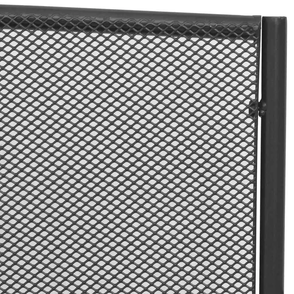 Garden Bench Steel 108cm Mesh Anthracite