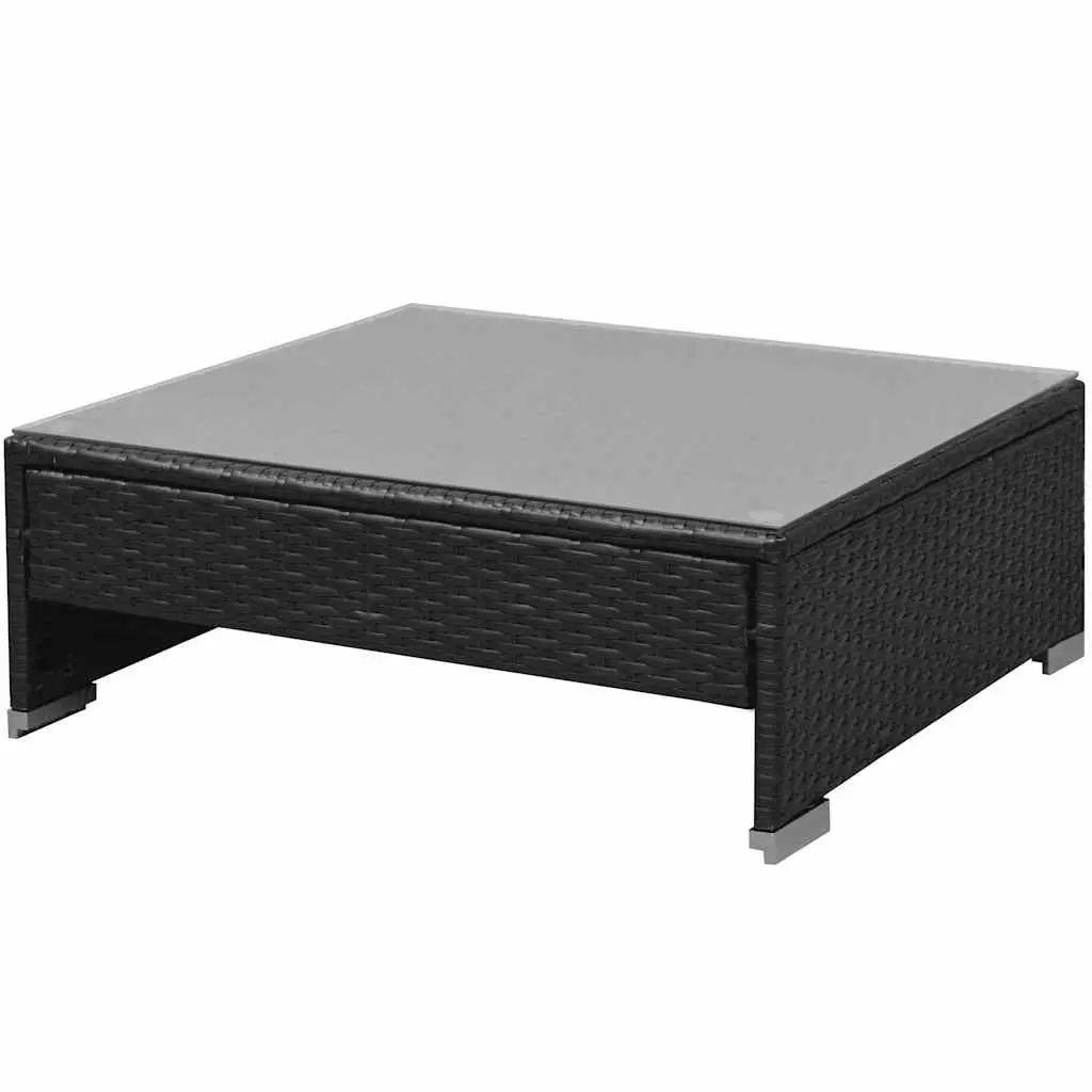 7 Piece Modular Garden Lounge Set with Canopy