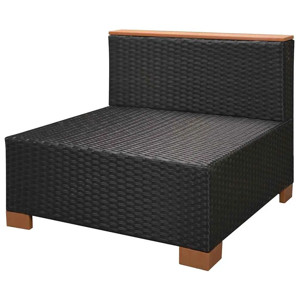 7-Piece Modular Garden Lounge Set with Cushions