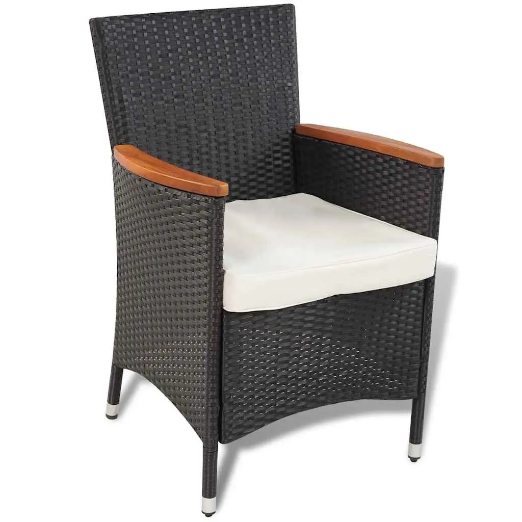 9 Piece Outdoor Dining Set with Cushions