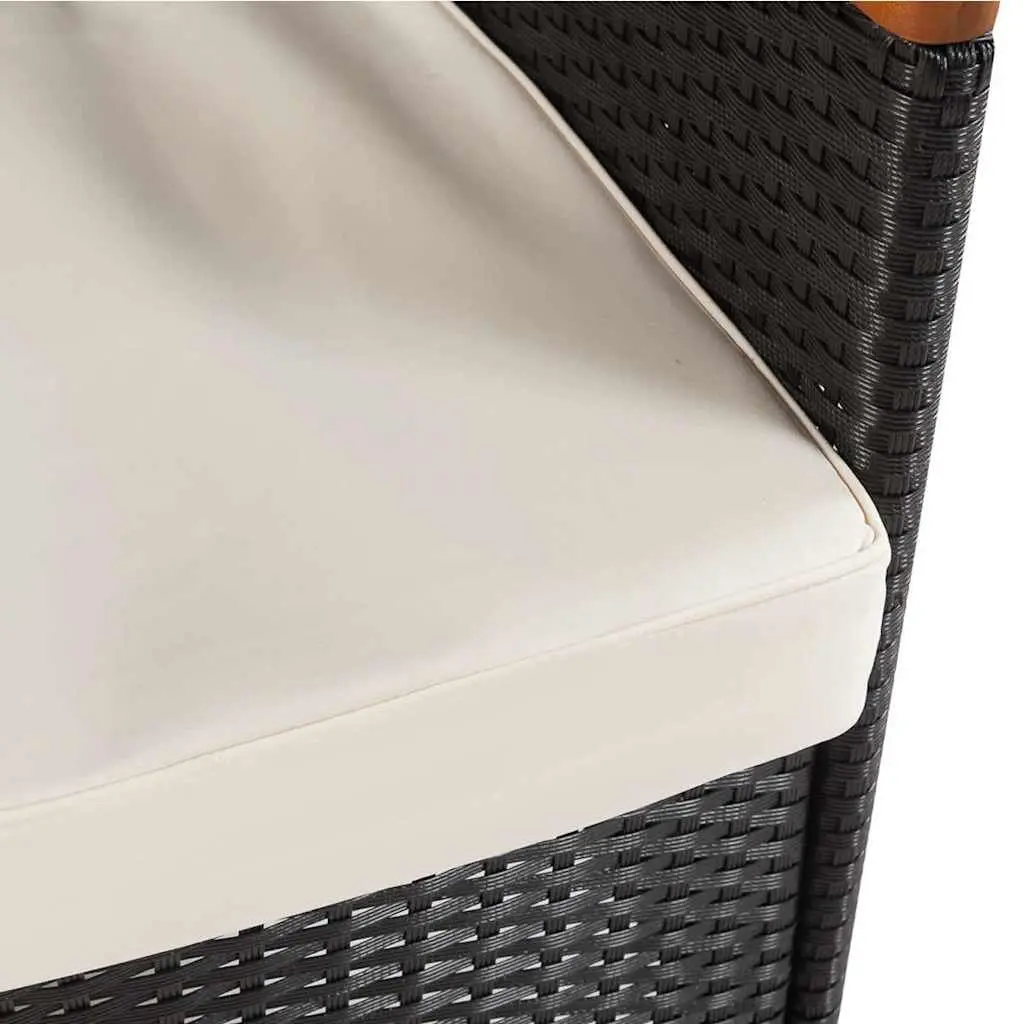 9 Piece Outdoor Dining Set with Cushions