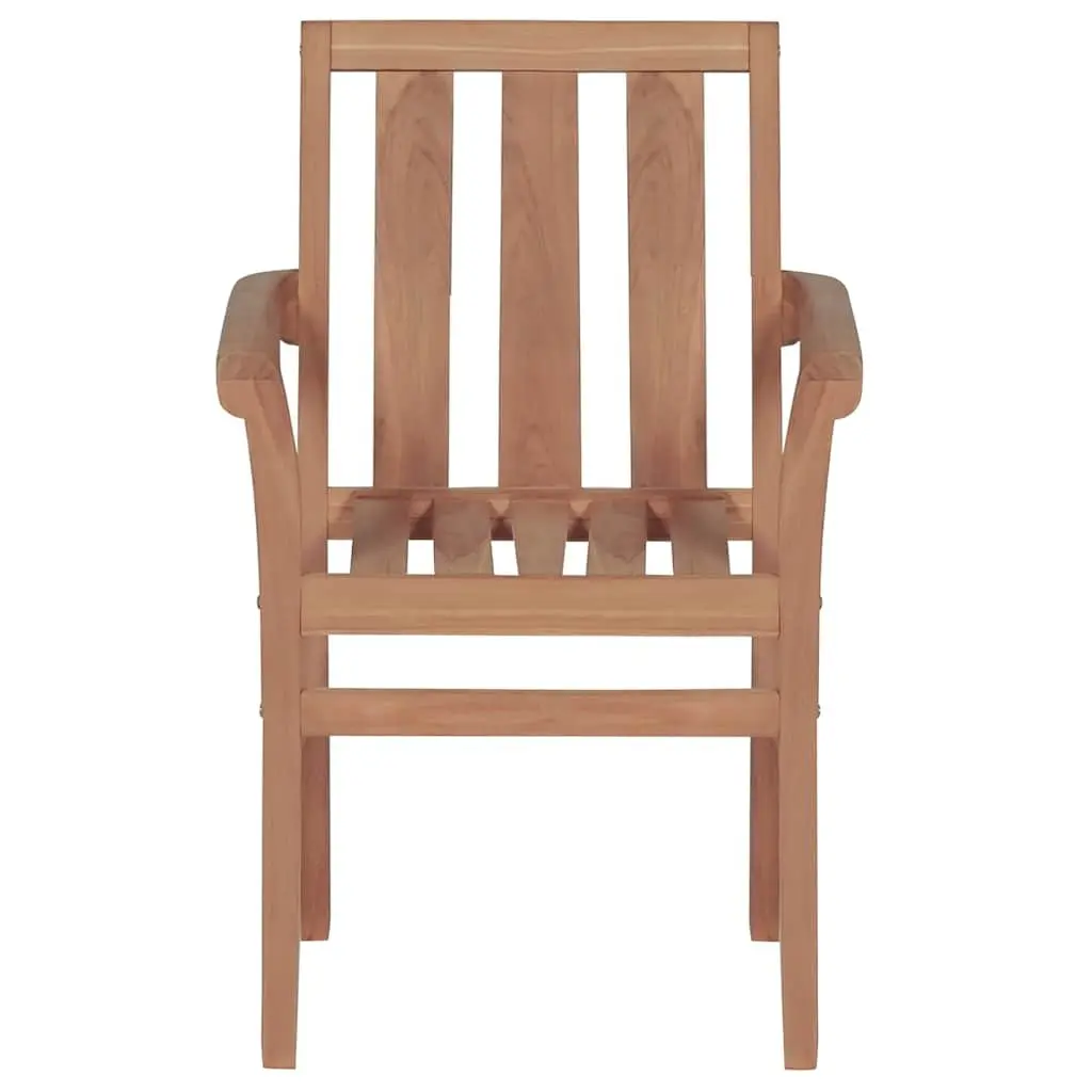 Stackable Chairs Set for Outdoor Spaces