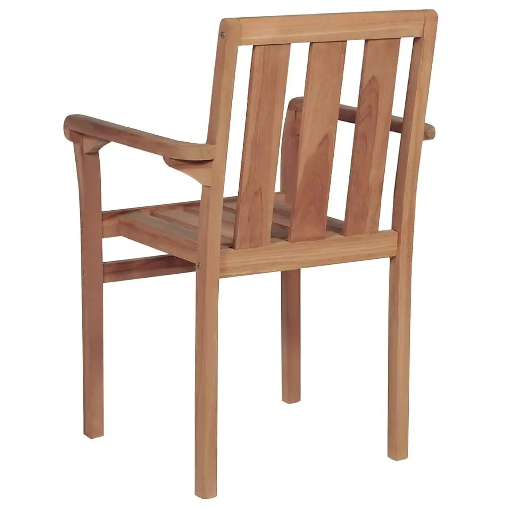 Stackable Chairs Set for Outdoor Spaces