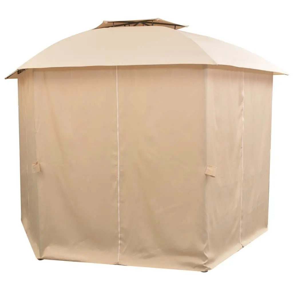 Hexagonal Pavilion Tent with Water-Resistant Canopy