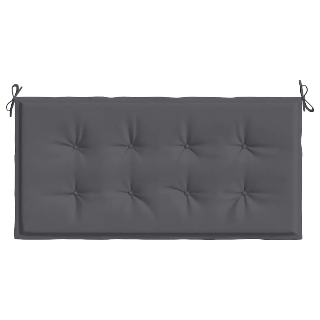 Anthracite Garden Bench Cushion 100x50x3cm