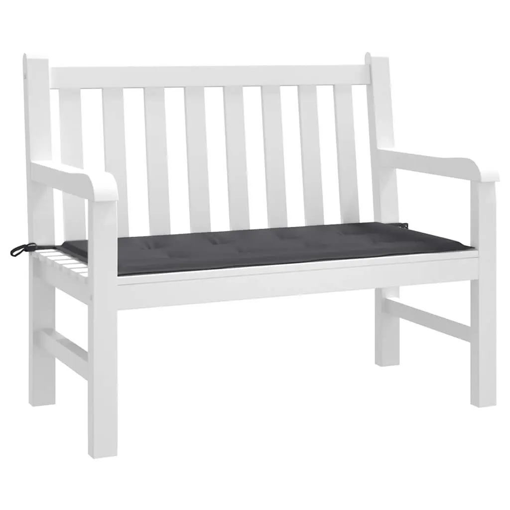 Anthracite Garden Bench Cushion 100x50x3cm