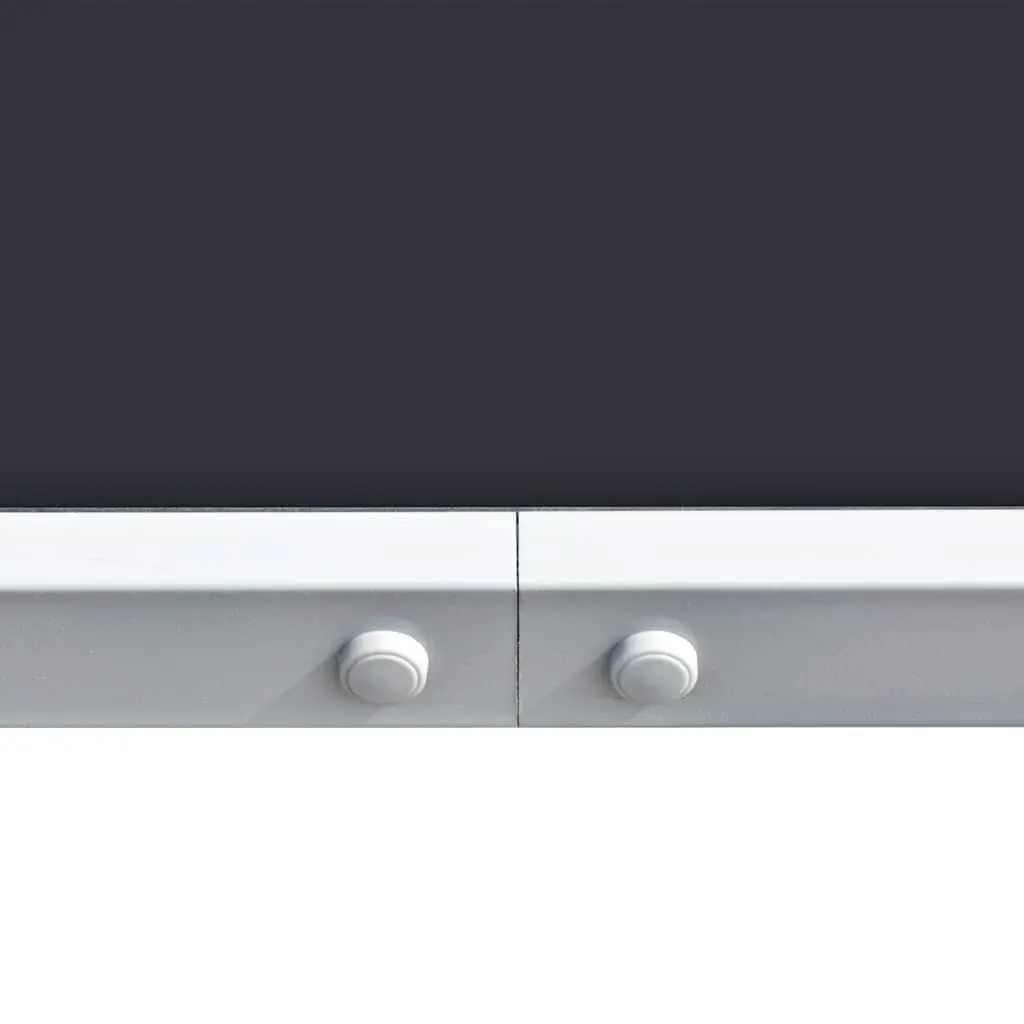 Outdoor Dining Table with Glass Top, 150x90cm