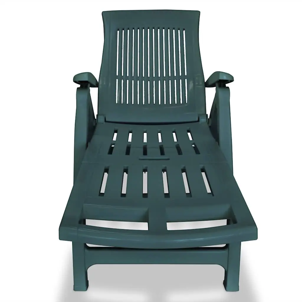 Sun Lounger with Footrest for Relaxation