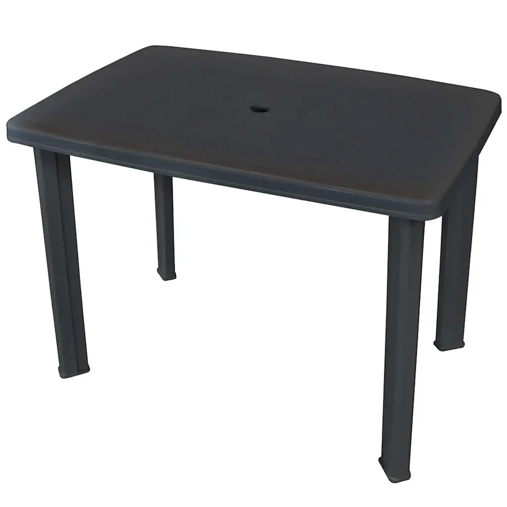 Anthracite Garden Table for Outdoor Dining