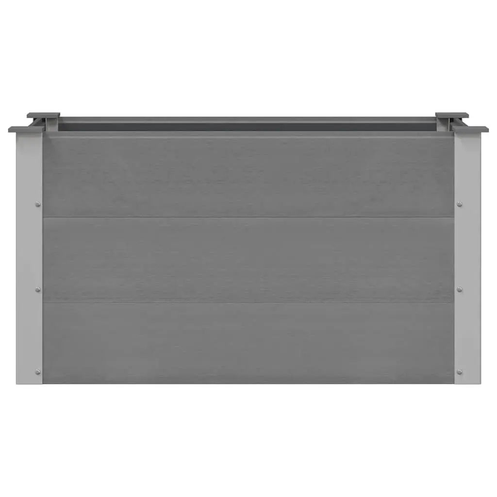 Garden Raised Bed Planter 100x50x54cm Grey