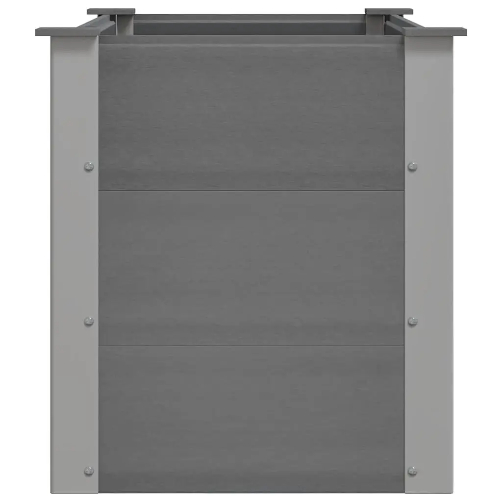 Garden Raised Bed Planter 100x50x54cm Grey