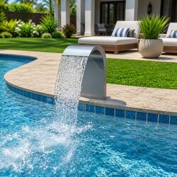 Stainless Steel Pool Fountain for Gardens and Ponds