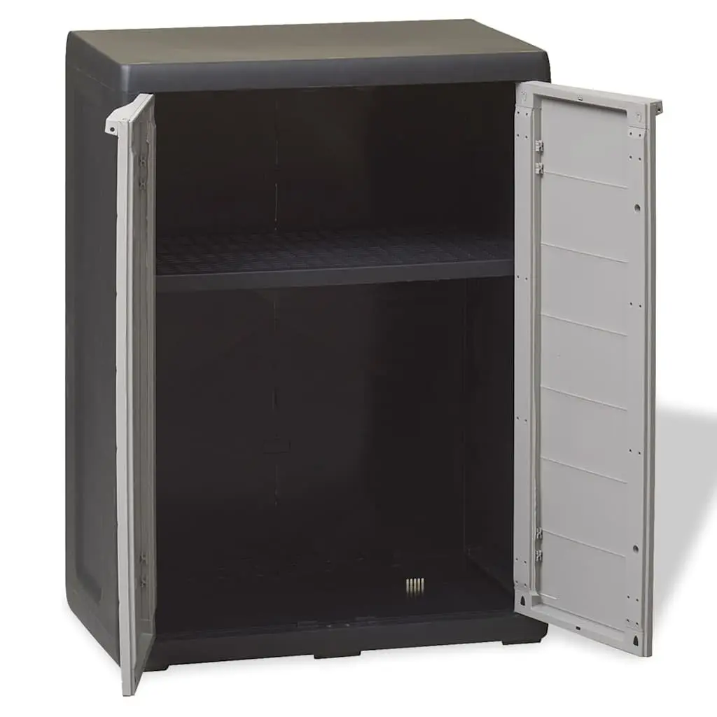 Outdoor Storage Cabinet with Adjustable Shelf