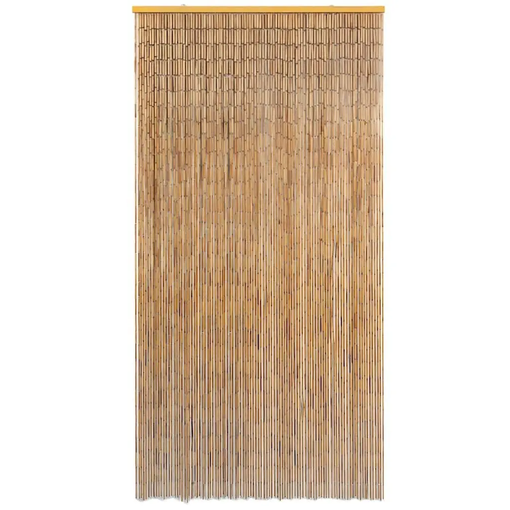 Bamboo Door Curtain 100x200 cm Brown