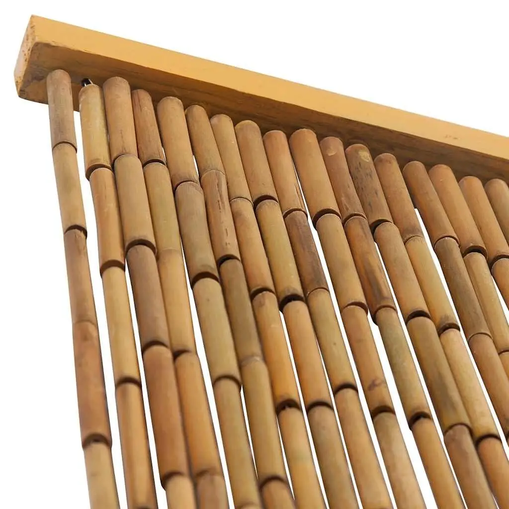 Bamboo Door Curtain 100x200 cm Brown