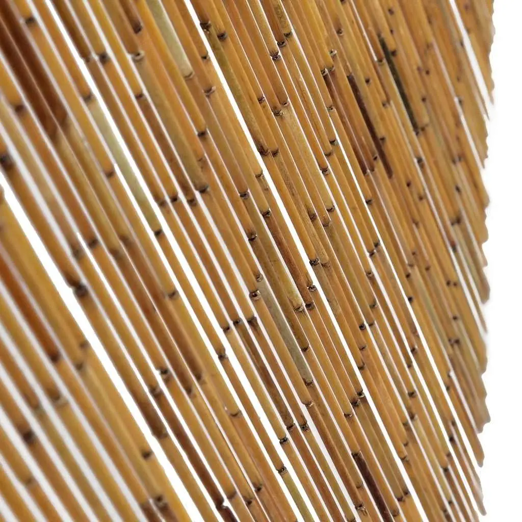 Bamboo Door Curtain 100x200 cm Brown
