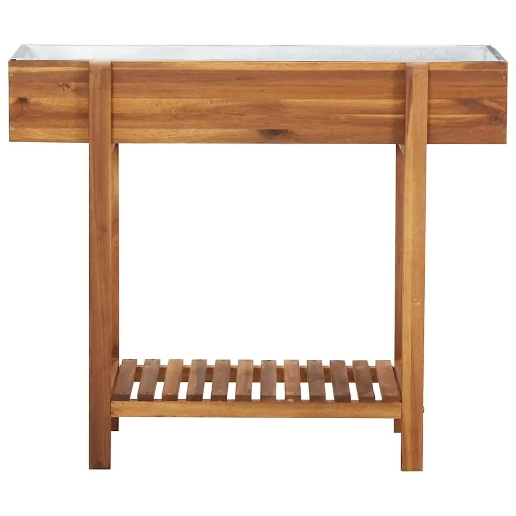 Solid Wood Raised Garden Bed for Outdoor Planting