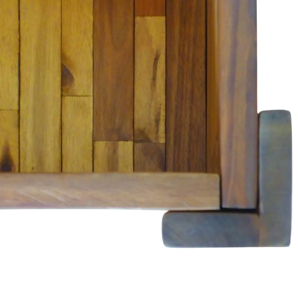 Solid Wood Raised Garden Bed for Flowers and Plants