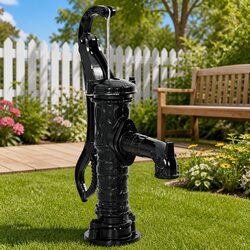 Durable Hand Operated Cast Iron Garden Water Pump