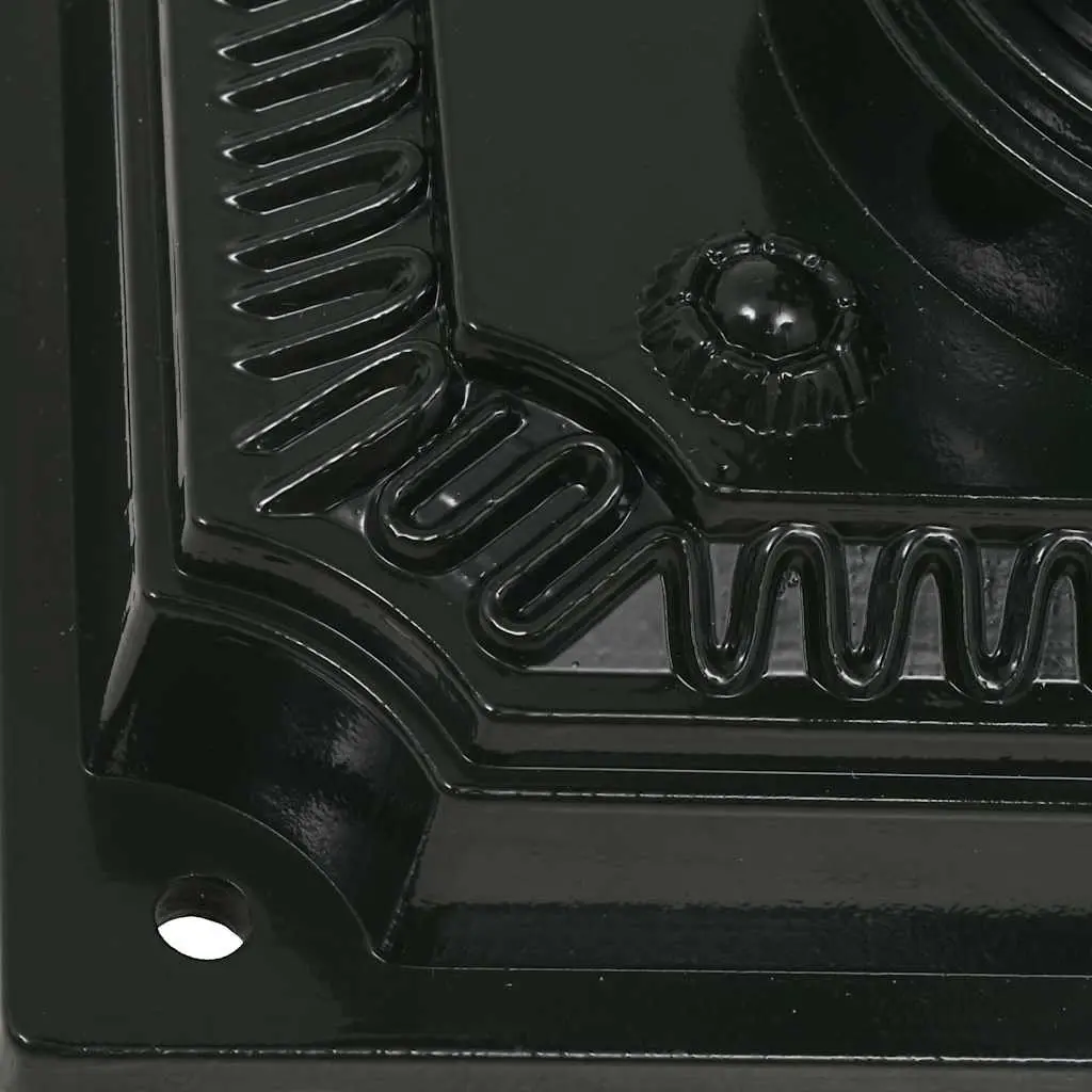 Vintage Style Green Pedestal Letterbox for Garden