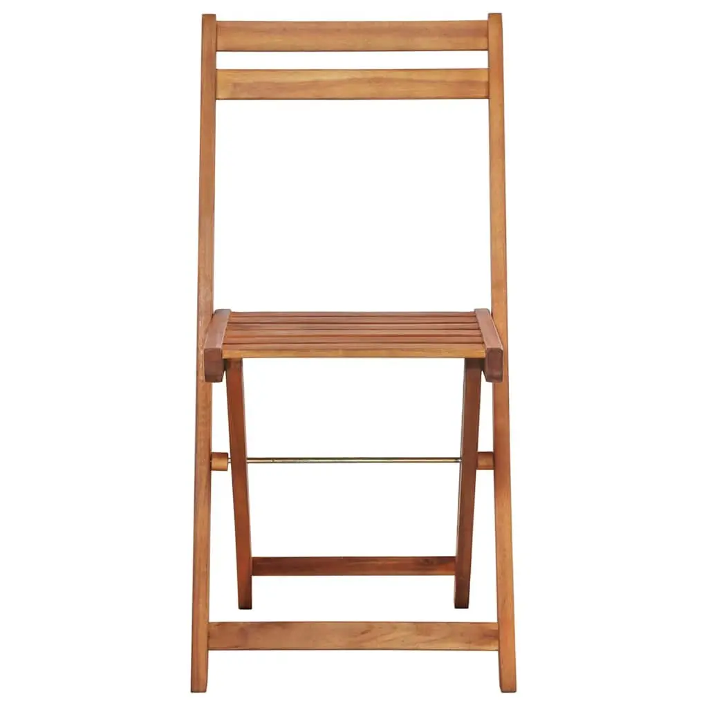 Folding Bistro Chairs Set of 2 for Outdoor Use