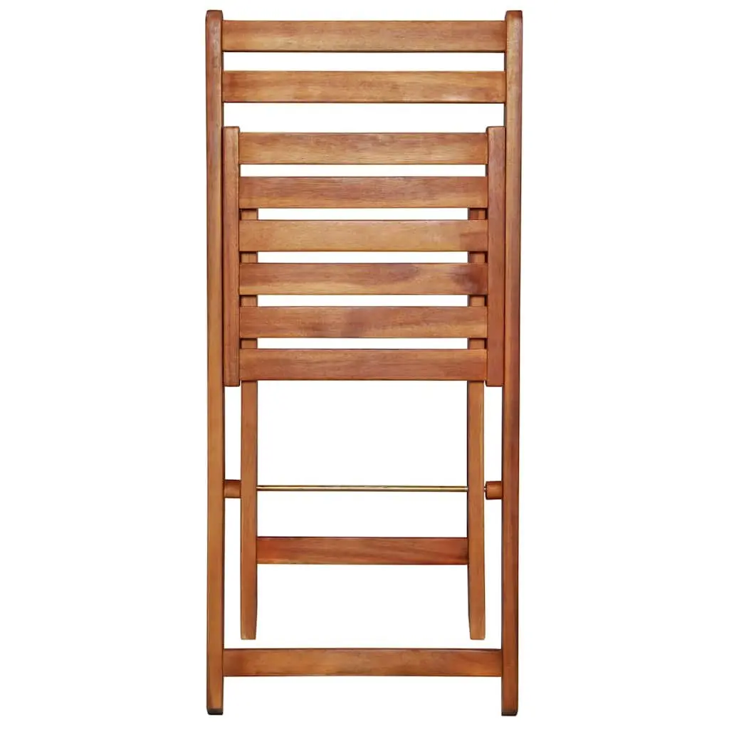 Folding Bistro Chairs Set of 2 for Outdoor Use
