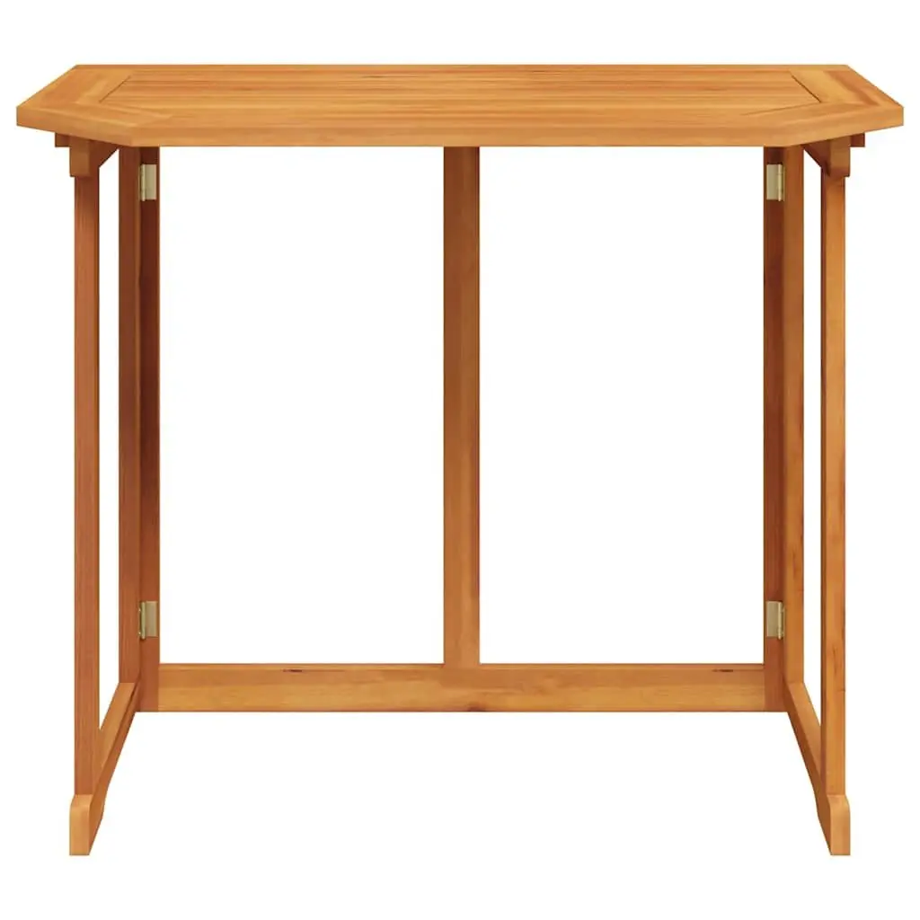 Solid Acacia Wood Bistro Table for Outdoors