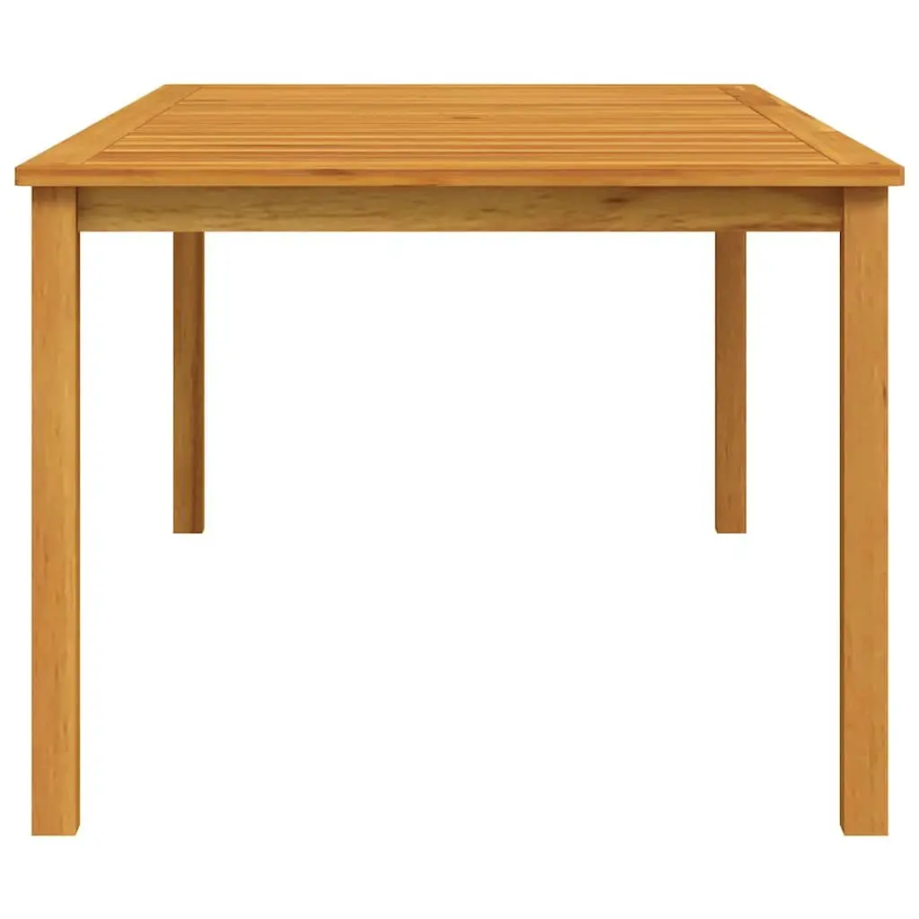 Solid Wood Outdoor Dining Table for Garden