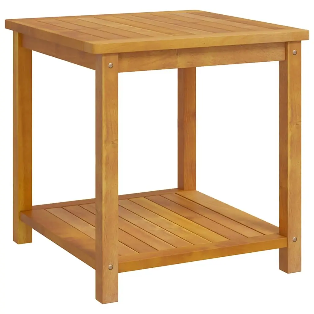 Solid Wood Side Table for Indoor and Outdoor