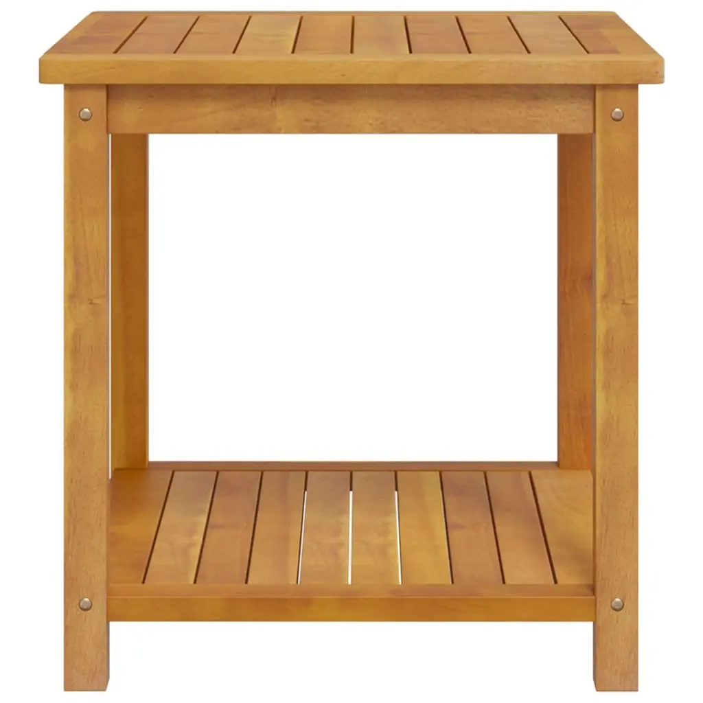 Solid Wood Side Table for Indoor and Outdoor