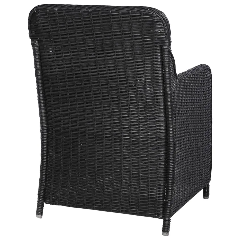 Outdoor Armchairs with Cushions 2 Piece Set