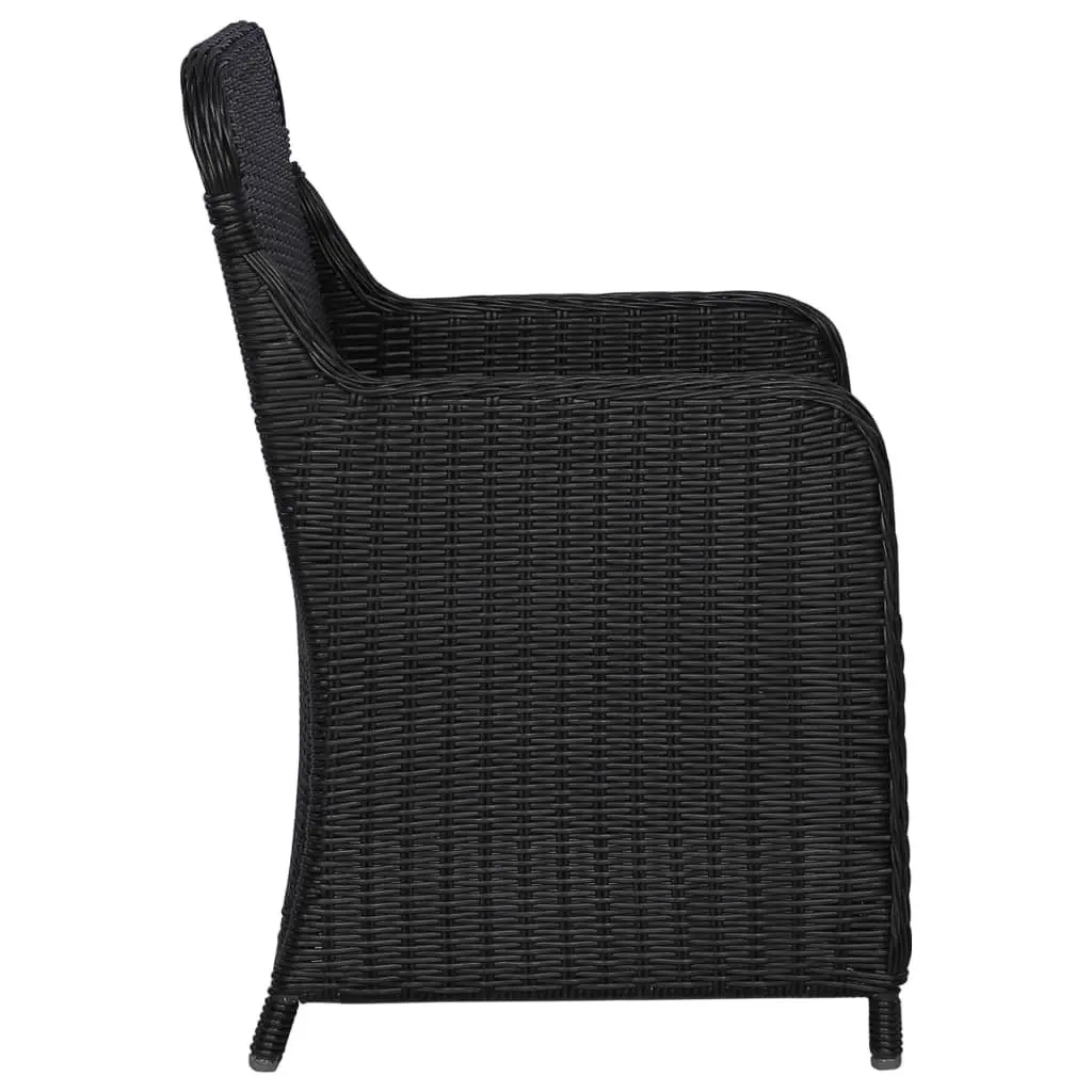 Outdoor Armchairs with Cushions 2 Piece Set