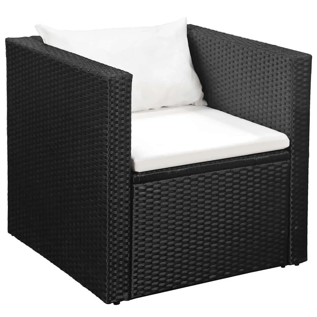4 Piece Outdoor Lounge Set with Coffee Table