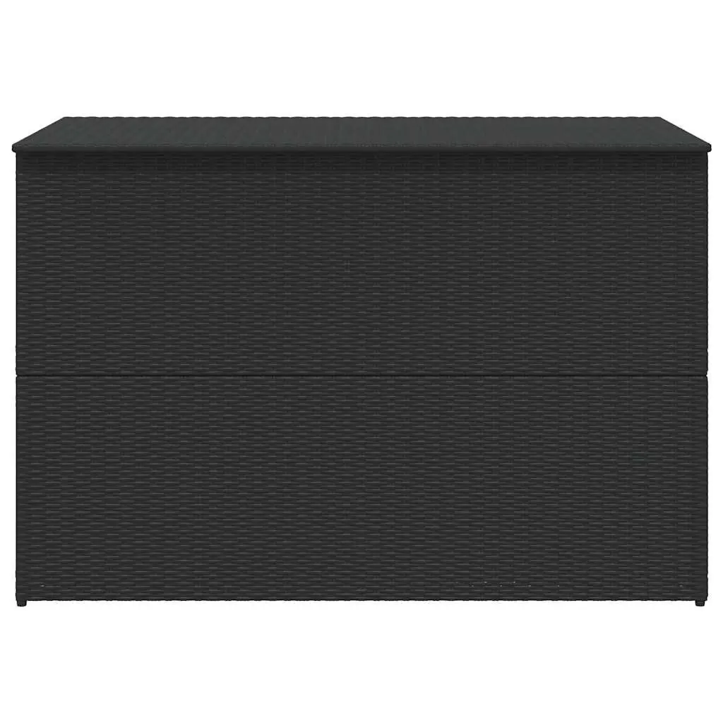 Black Outdoor Storage Box for Cushions & More
