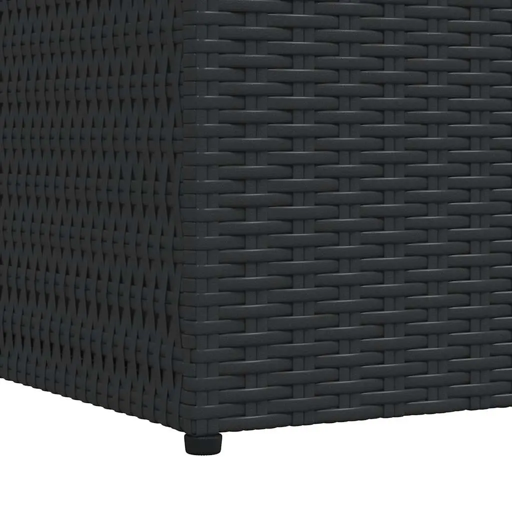 Black Outdoor Storage Box for Cushions & More
