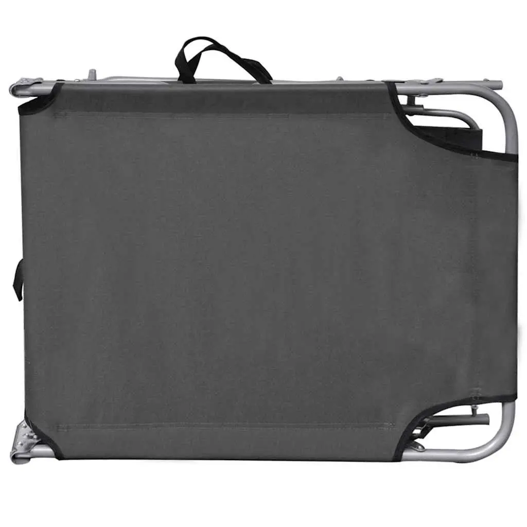 Adjustable Sun Lounger with Canopy