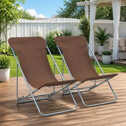 Durable Folding Beach Chair Set for Outdoor Comfort