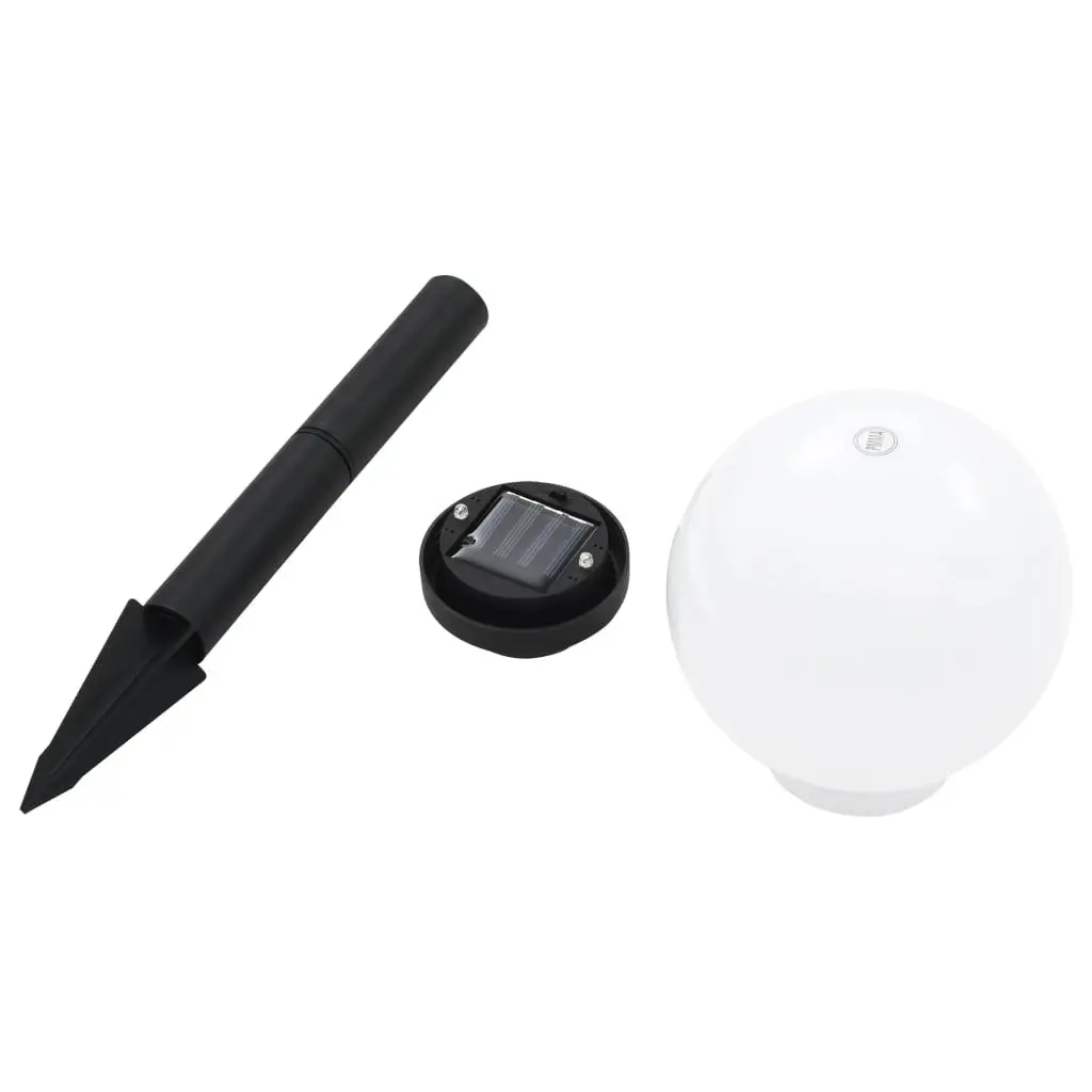Outdoor Solar LED Spherical Lamps 15cm RGB Colour Change