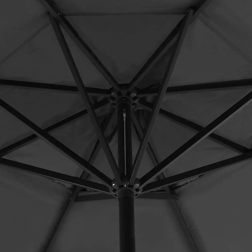 Outdoor Parasol 500cm Anthracite Sunshade