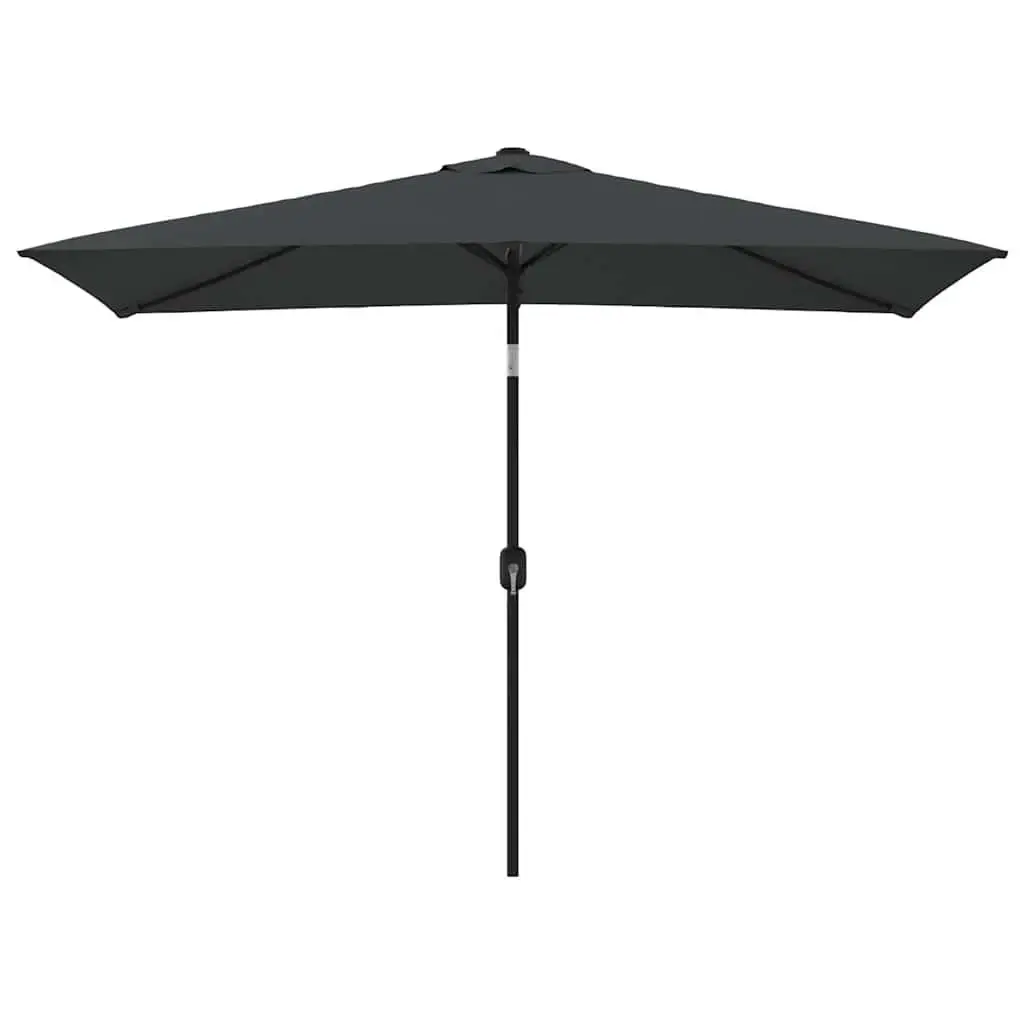 Garden Parasol Polyester 300 x 200 cm Anthracite