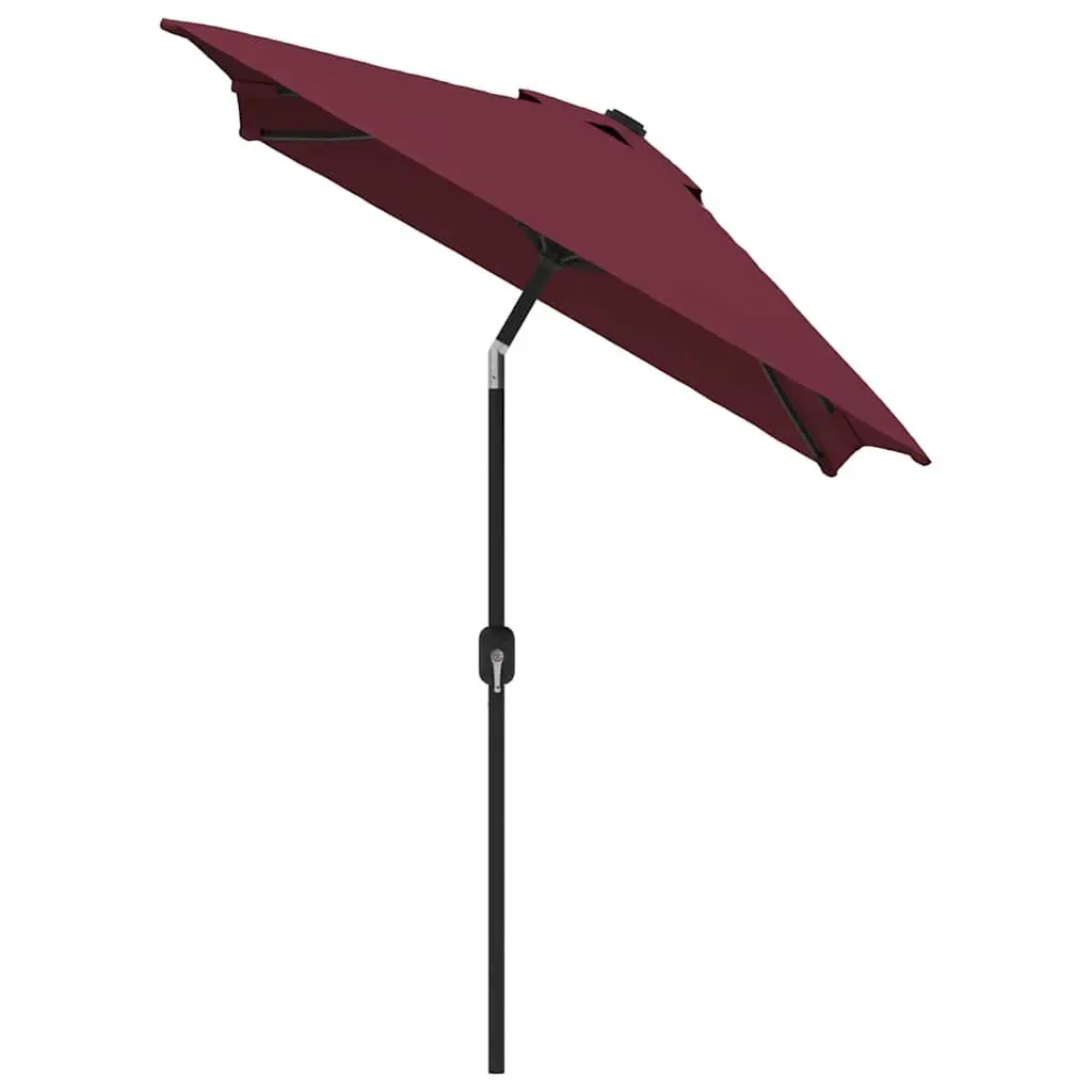 Garden Parasol UV Protective Polyester 300x200cm Red
