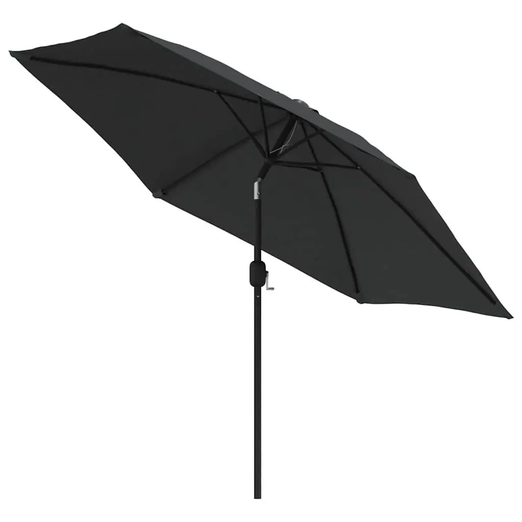 Garden Parasol Polyester 300cm Anthracite