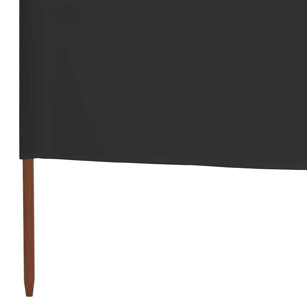 Folding Wind Screen Non-Woven Fabric 400x120 cm Anthracite