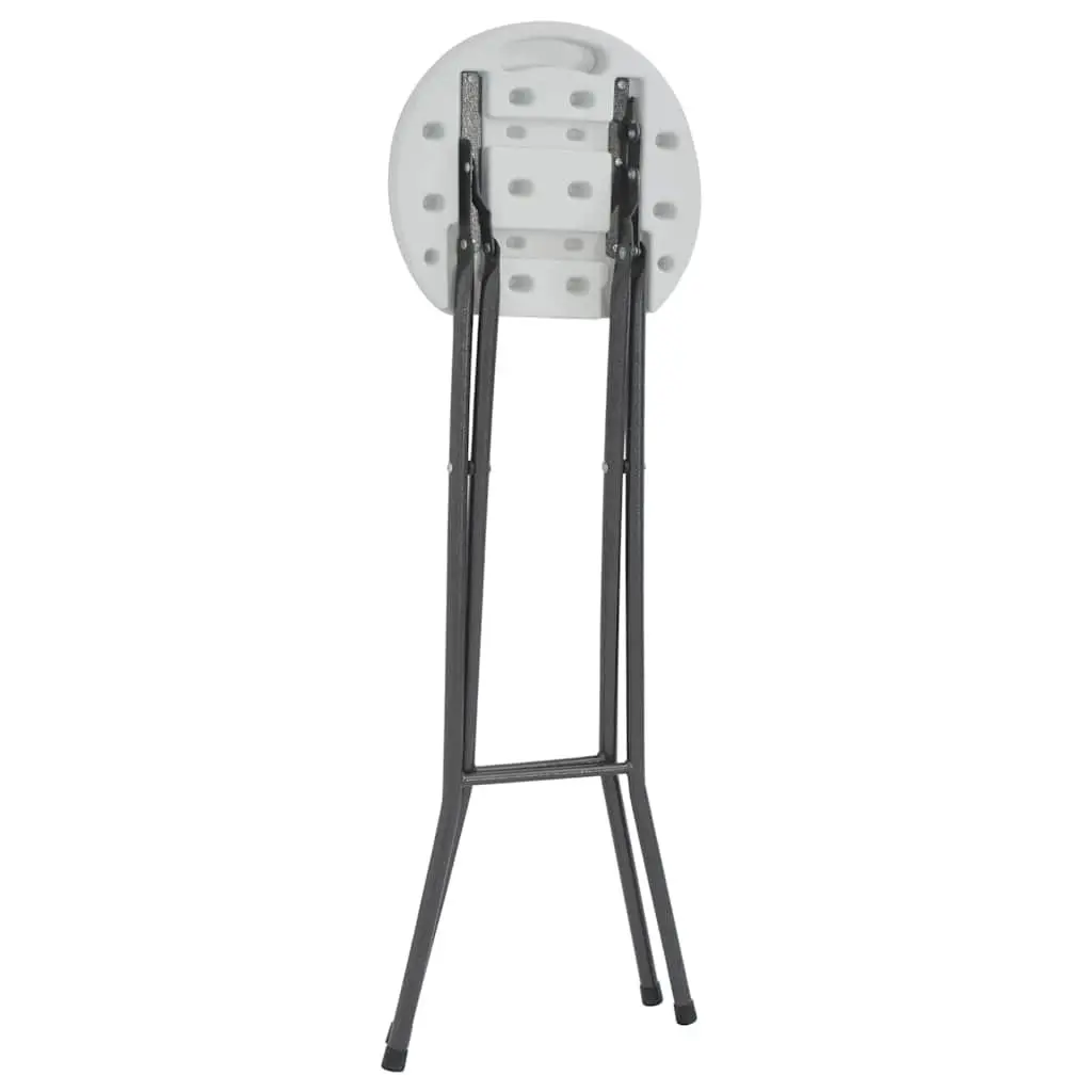 Folding Bar Stools 2 pcs for Outdoor Spaces