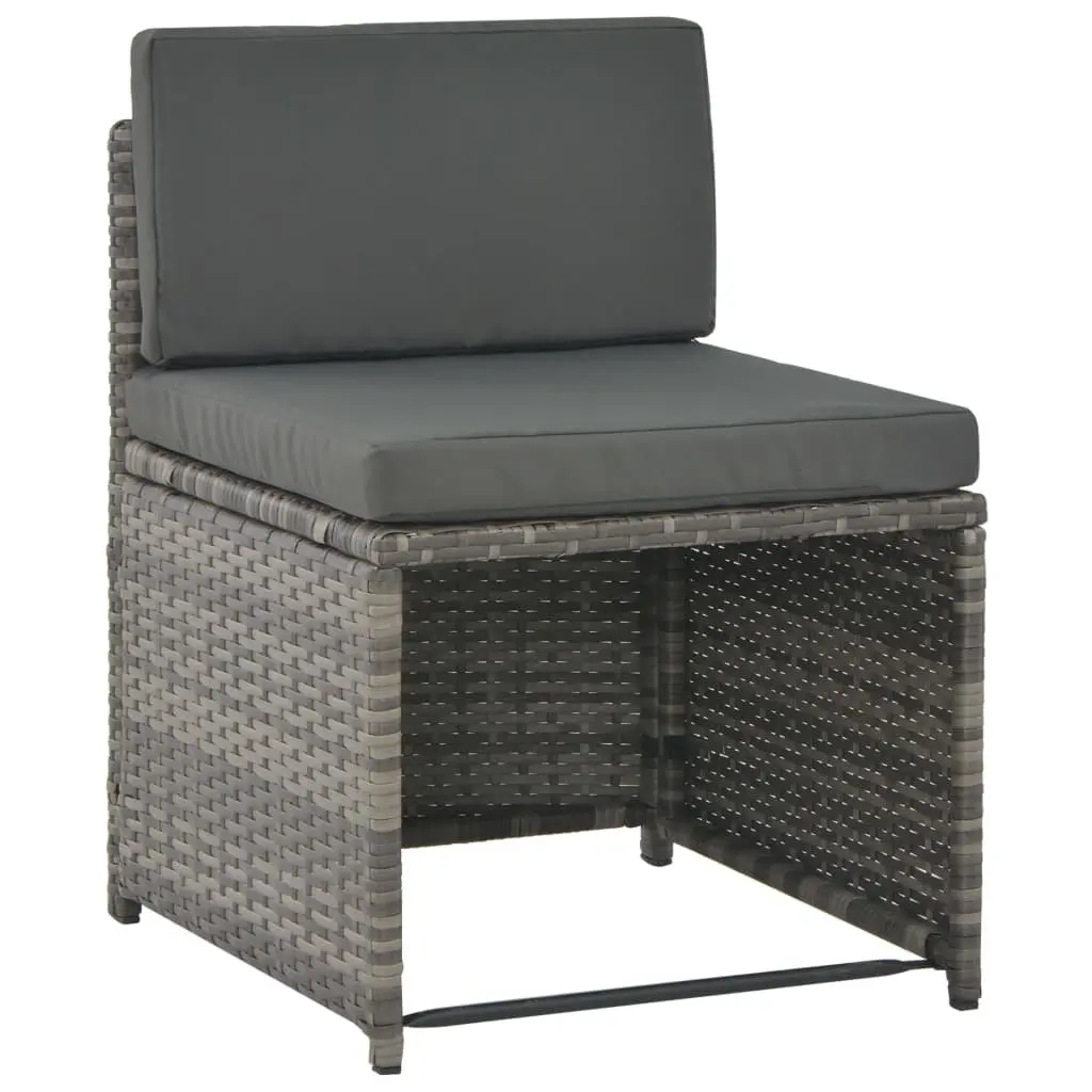 7 Piece Outdoor Dining Set with Cushions