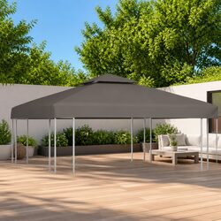 2-Tier Replacement Canopy Cover 3x3 m for Gazebos