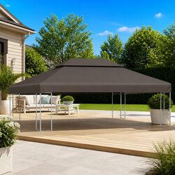 Durable 2-Tier Gazebo Top Cover 4x3m for Outdoor Spaces