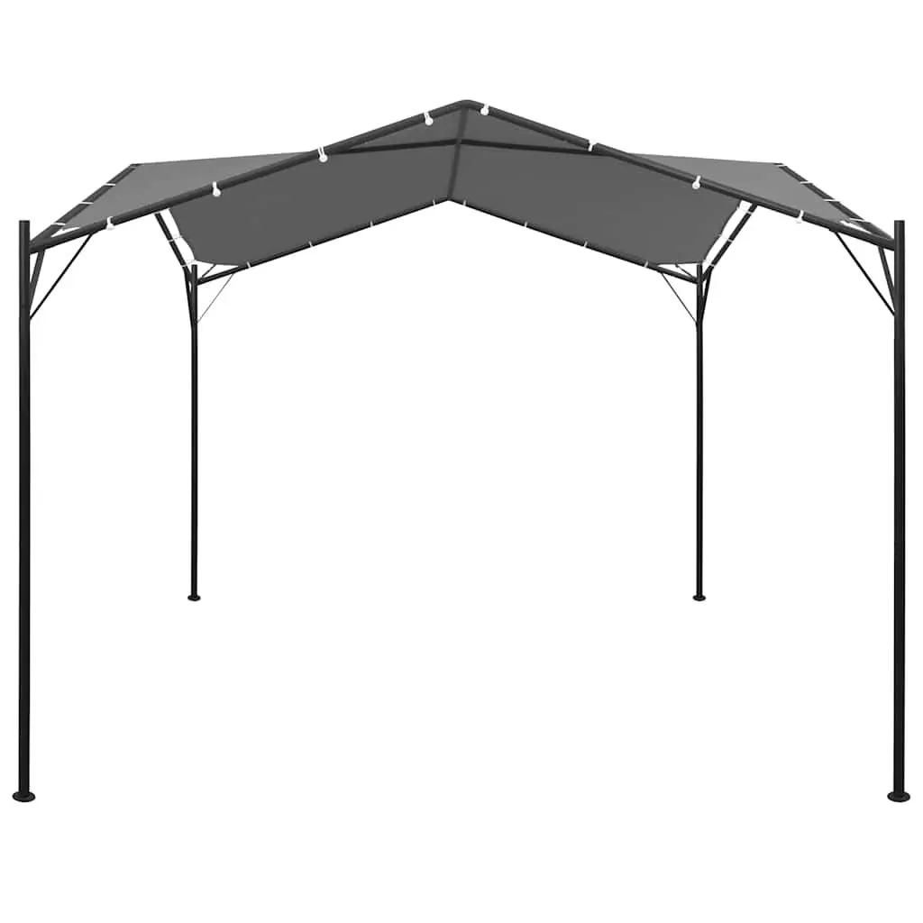 Gazebo Oxford 4x4 m Anthracite Steel Frame Canopy Tent Shade Structure